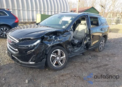 2020 GMC Terrain Awd Slt z USA, uszkodzony, nr VIN 3GKALVEV2LL147221